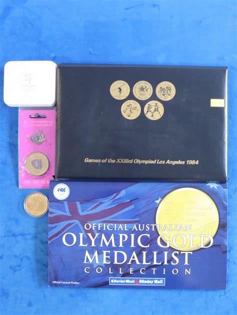 Sold at Auction: SETS 1984 & 2000 OLYMPICS MEDALS ETC