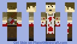 Villager Butcher With Meat Clever! Minecraft Skin