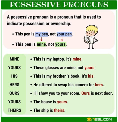 What Is A Possessive Pronoun? List and Examples of Possessive Pronouns