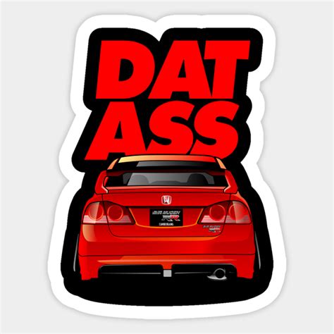 Honda Civic - Vehicle - Sticker | TeePublic