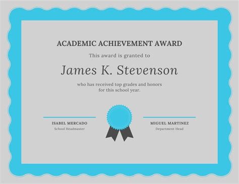 Page 5 - Free printable, customizable academic certificate templates | Canva