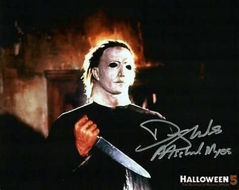 Don Shanks Halloween 5 Movie Scary Signed Autograph Photo - Etsy