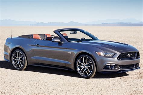 Ford Mustang Convertible 2015: Primeras fotos - AutosTerra Motor Trend