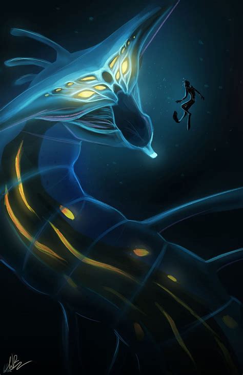 Ghost Leviathan by CielaRose, subnautica iphone HD phone wallpaper | Pxfuel