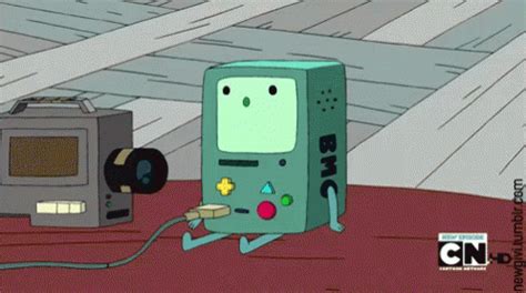 Back In 5 GIF - Brb Beemo Be Right Back - Discover & Share GIFs