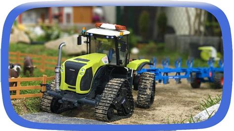 BRUDER on tracks! Unique RC tractor Claas XERION by Bruder toys in action! | Rc tractors ...