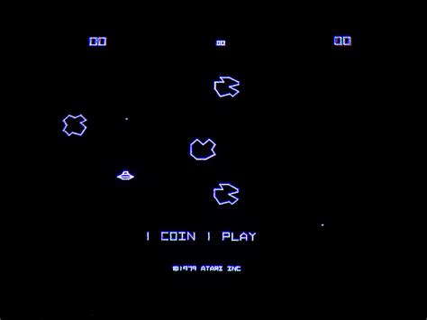 Asteroids 1979 Developed by Atari Inc. Designed by Lyle Rains & Ed Logg Another classic. You can ...