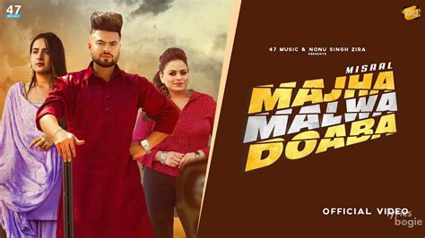 MAJHA MALWA DOABA LYRICS - Misaal, Gurlej Akhtar - Ft. Sruishty Mann | LyricsBogie