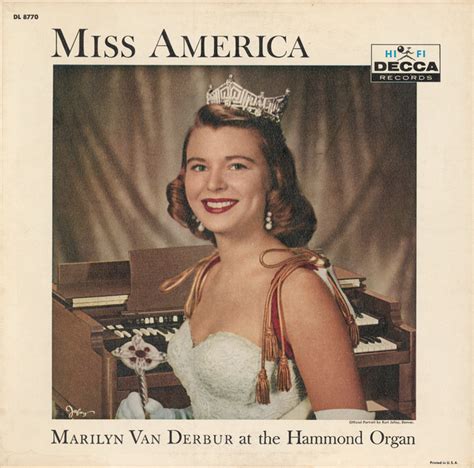 Miss America Marilyn Van Derbur At The Hammond Organ : Marilyn Van Derbur : Free Download ...