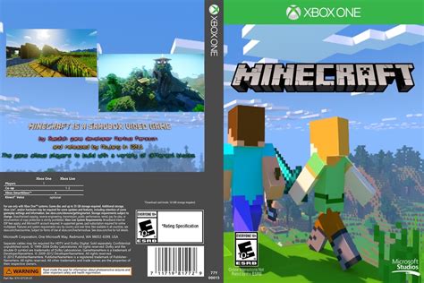 Viewing full size Minecraft Xbox One Edition box cover