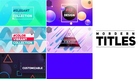 Titles - Motion Graphics Templates | Motion Array