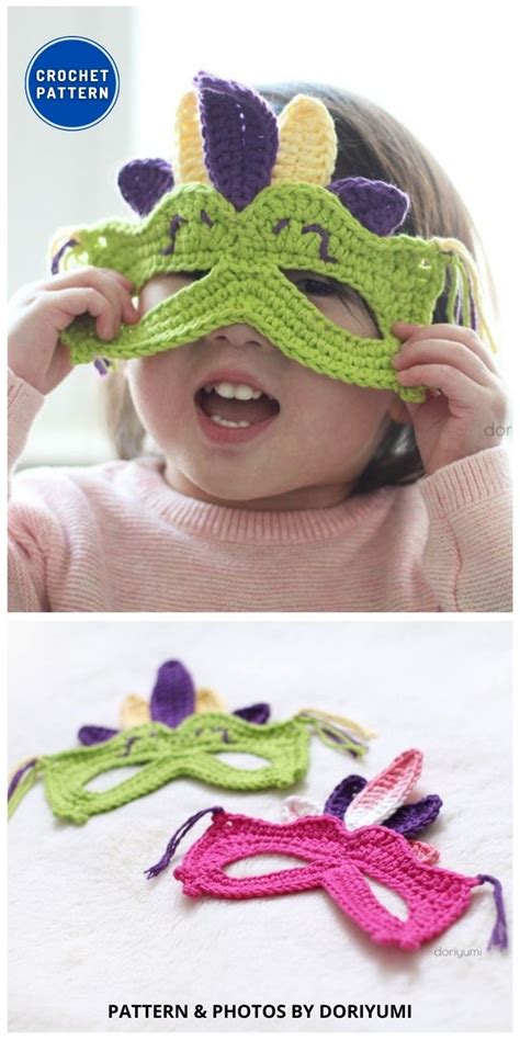 10 Crochet Mardi Gras Mask & Accessory Ideas - The Yarn Crew