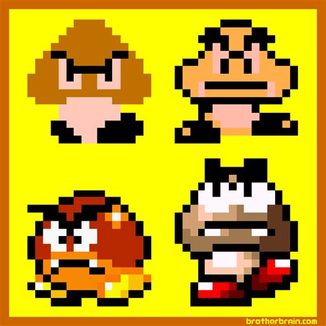 Image - Goombas, Super Mario Bros. through Super Mario World 2 Yoshis ...