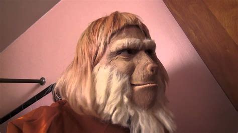 Planet of the apes Dr Zaius costume - YouTube