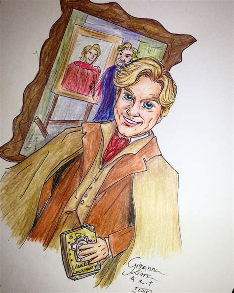 Gilderoy Lockhart #harrypotter #art #drawing #illustration #gilderoylockhart #harrypotterart # ...