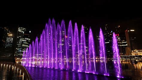 Wonder Full Light and Water Show Marina Bay Sands Singapore - YouTube