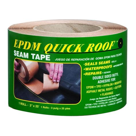 Quick Roof 1.84 lbs. Epdm Seam Tape-BST325 - The Home Depot