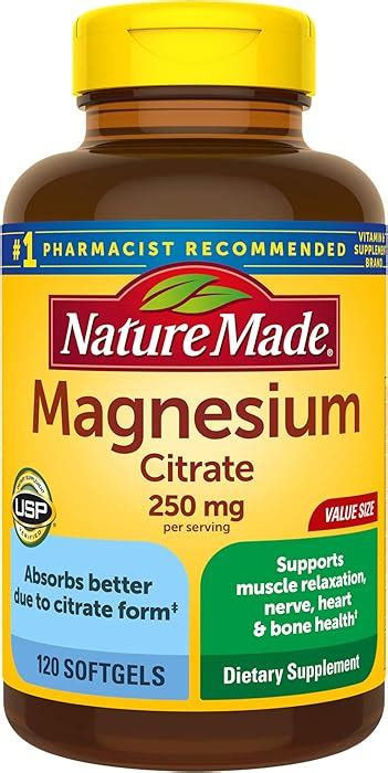 The Best Nature Made Magnesium Gluconate 500 Mg - Best Home Life