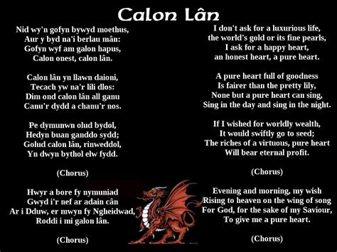 Traditional Welsh Songs: Calon Lân https://www.facebook.com/photo.php ...