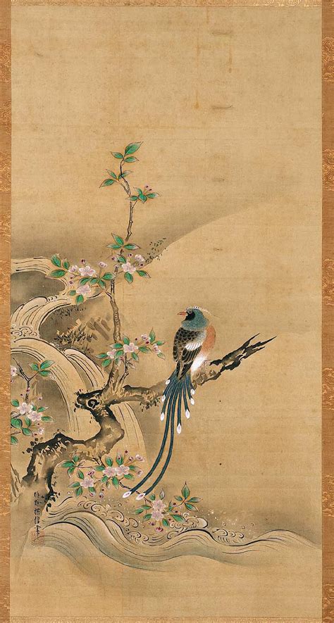 Long-tailed Bird in Chinese Rose Tree, 17th-18th... - Kafka's Apartment