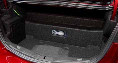 Ford fusion energi trunk space