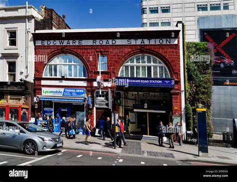 Edgware Road Tube Station; London; England; UK Stock Photo - Alamy