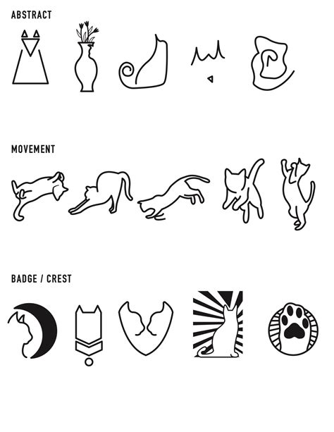 Cat Symbols on Behance