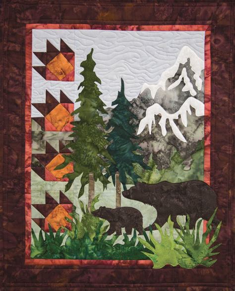 Bear Country Laser Cut Quilt Kit - 639912000053