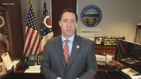 Here's when Ohio Secretary of State Frank LaRose predicts election results can be expected ...