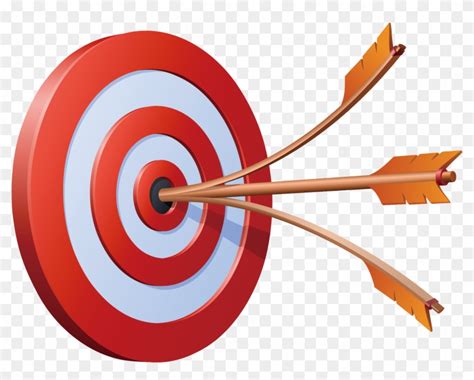 Image Royalty Free Bullseye Clipart Dart - Arrow Hitting Target Clip ...