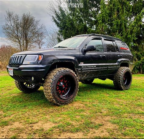 1999 Jeep Grand Cherokee Wheel Offset Super Aggressive 3"-5" Suspension ...