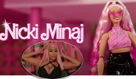 Nicki Minaj Uses 'WHITE' Barbie Doll To Depict Herself In Barbie World Video!! - Media Take Out