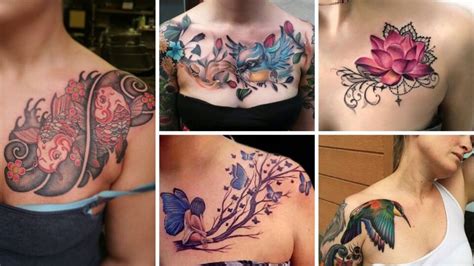 60+ Stunning Chest Tattoos for Women to Try in 2024