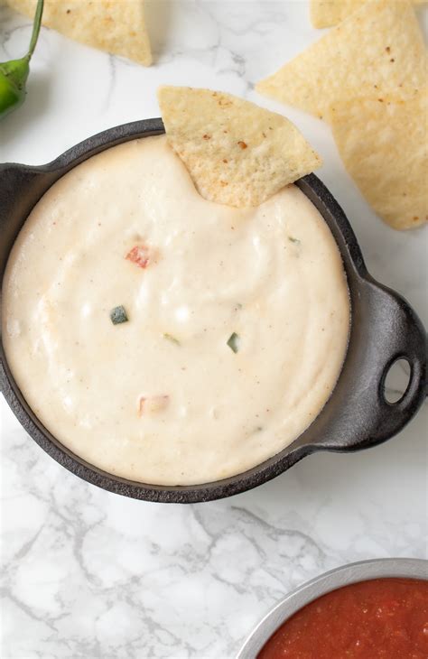 Copycat Chipotle Queso Blanco - Culinary Ginger