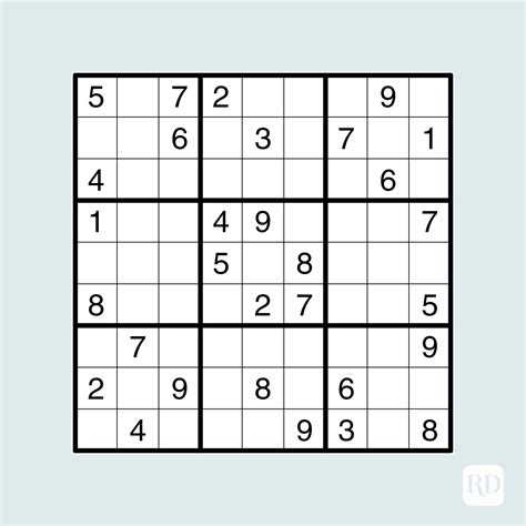 20 Free Printable Sudoku Puzzles for All Levels | Reader's Digest