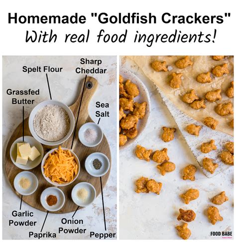 Homemade Goldfish Crackers With Organic Ingredients