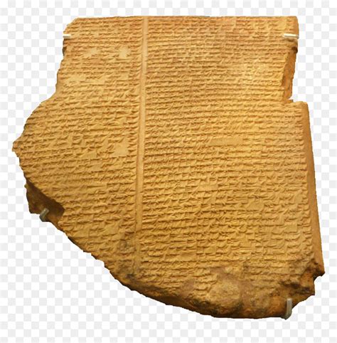 Flood Tablet Epic Of Gilgamesh, British Museum - Epic Of Gilgamesh Png, Transparent Png - vhv