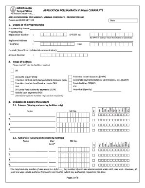 Sampath Vishwa Corporate - Fill and Sign Printable Template Online