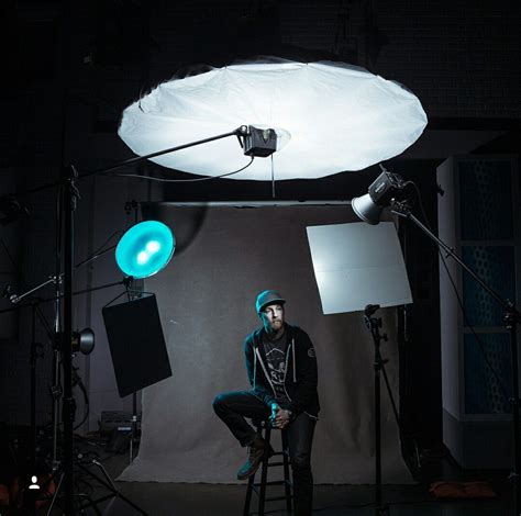 Studio Photography Lighting Setup