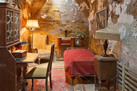 Al Capone's Luxurious Prison Cell ~ Architecture Photos ~ Creative Market