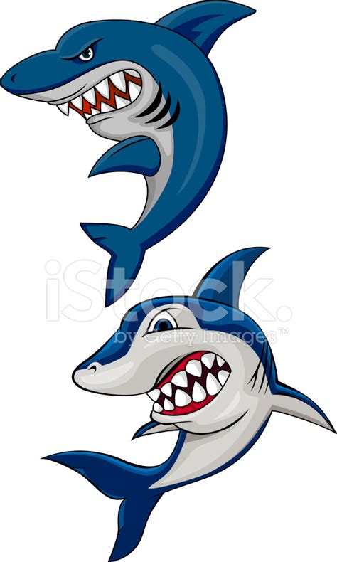 Angry Shark Cartoon stock photos - FreeImages.com