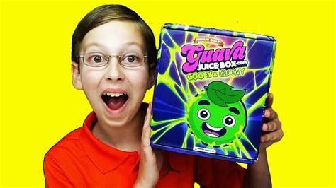 GUAVA JUICE BOX 3 UNBOXING LIMITED EDITION (GOOEY & GLOWY) WITH COLLINTV - YouTube