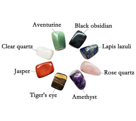 Chakra Crystal Set Chakra Stones Chakra Set Chakra Crystals ...