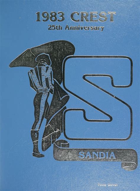 1983 yearbook from Sandia High School from Albuquerque, New Mexico