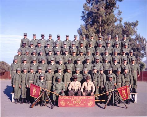 1960-69 MCRD San Diego - 1968,MCRD San DiegoPlatoon 2219 - The Military Yearbook Project