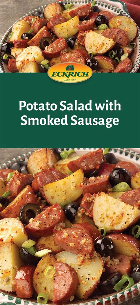 Potato Salad with Sausage - Eckrich | Recipe | Sausage, Eckrich sausage ...