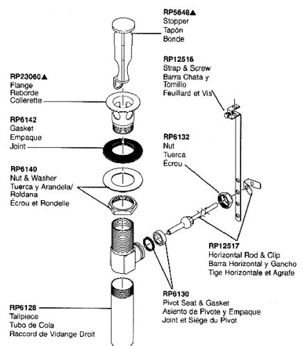 Bathroom Sink Pop-Up Stopper Problems Repair | Pop-up Waste Drain