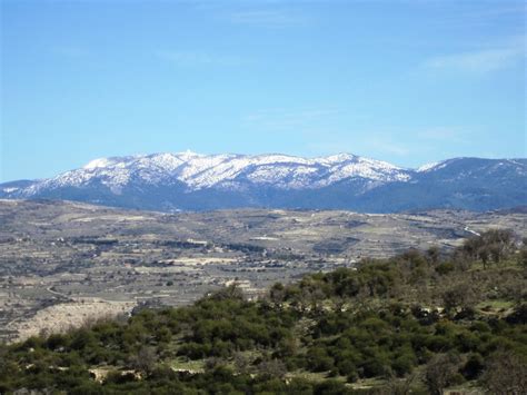 10 highest mountain mountains in Cyprus