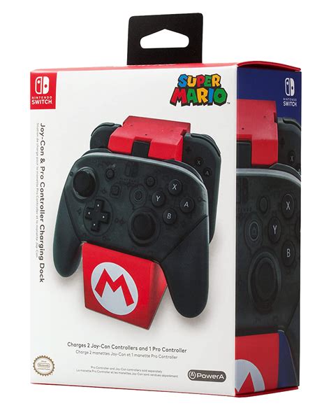 Switch Pro Controller Charging Dock - Mario - Nintendo Switch