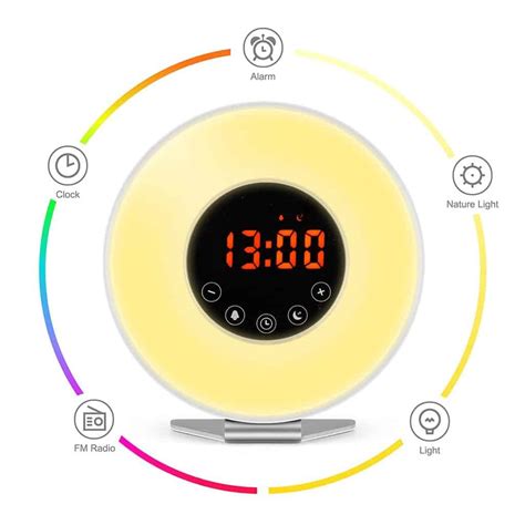 Sunrise Simulator Alarm Clock with Night Light $29.97 from $80